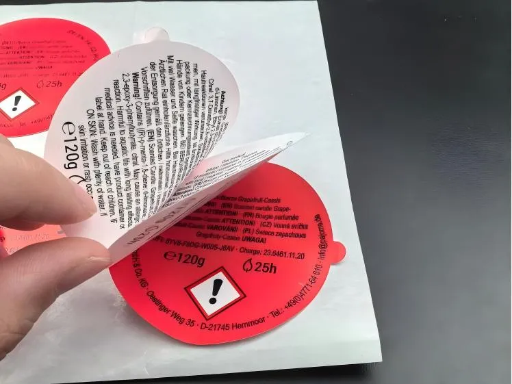 Lengyel vásárlói megrendelések Többrétegű címkecsomagolás és szállítás