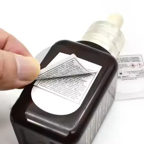 Kozmetikai többrétegű címkék