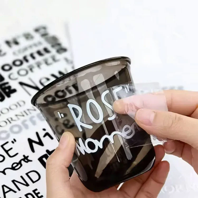 UV transzfer pohár matricák